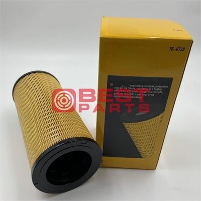 Construction Excavator Oil Filter Element 1R-0722 P555461 1R0722