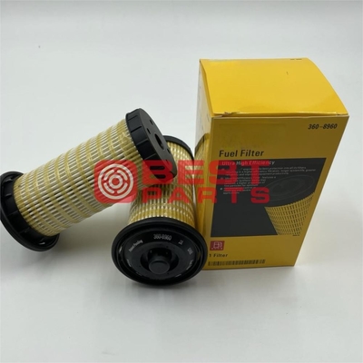 Excavator Bulldozer Engine Parts Diesel Fuel Filter Element 360-8960