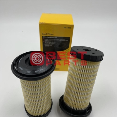 Excavator Bulldozer Engine Parts Diesel Fuel Filter Element 360-8960