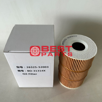 OEM Engine Oil Filter For Excavator Parts 26325-52003 26325-52002 26325-52000 26311-52001 OX378D