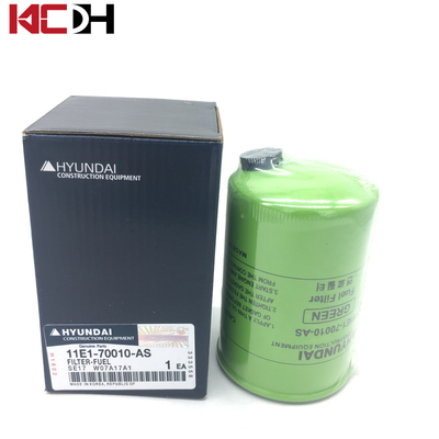 Hyundai R225-7 215-7 Excavator Parts Diesel Engine Fuel Filter 11E1-70010