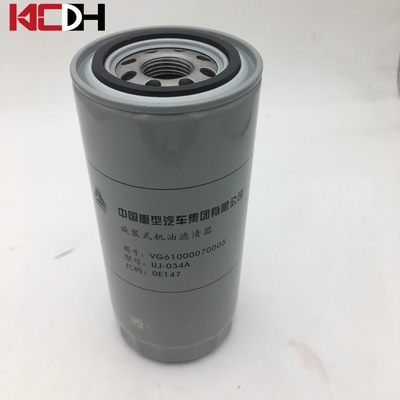 Sinotruk Howo Excavator Engine Parts Oil Filter Element UJ-034A VG61000070005