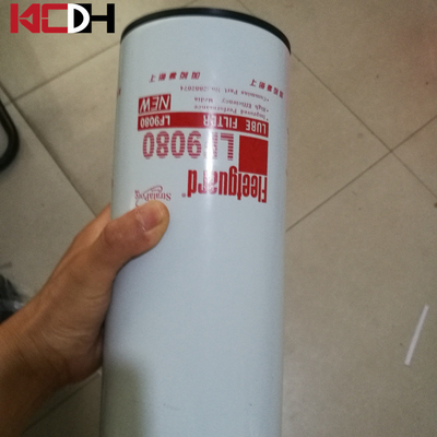 Excavator Engine Spare Parts Fleetguard Oil Filter Element Lf9080