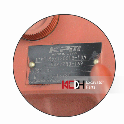 Excavator Swing Motor Assembly (Red) M5X180 Xugong XG335 Japan KPM