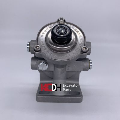 fuel filter aluminum base assembly for Hyundai Kobelco excavator 23390-E0010 fuel water separator base R90T R90P