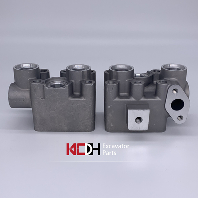 Hitachi ZAX230 excavator parts 6BG1 engine oil filter base assembly Aluminum seat