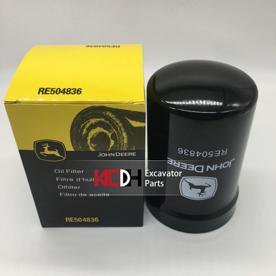 John Deere Excavator Engine Parts Oil Filter Element RE504836 is suitable for tractors
