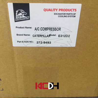 Sanden Type SD7H15 372-9493 OEM Excavator Parts For AC Compressor Universal