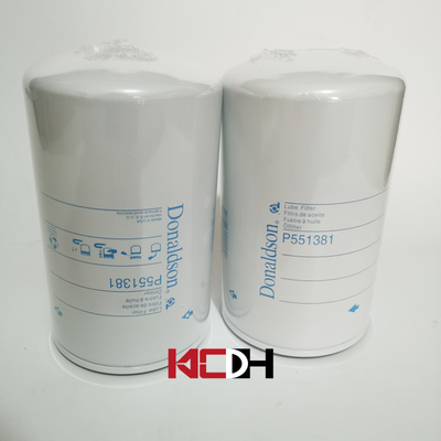 Excavator Engine Parts P551381 Generator Oil Filter Element For Truck