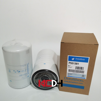 Excavator Engine Parts P551381 Generator Oil Filter Element For Truck