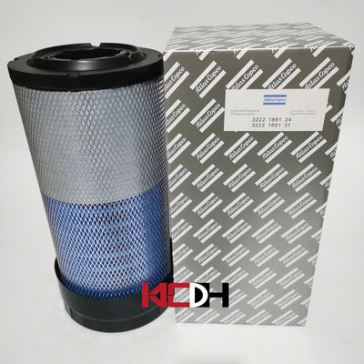 Excavator Air Compressor Air Filter Element 3222 188134