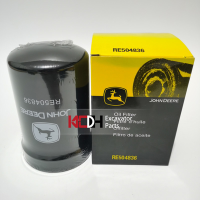 John Deere Excavator Engine Parts Oil Filter Element RE504836 is suitable for tractors