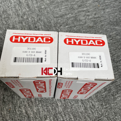 ISO9001 Excavator Hydraulic Filter Element 0160 D 005 BH4HC