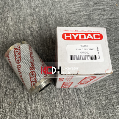 ISO9001 Excavator Hydraulic Filter Element 0160 D 005 BH4HC