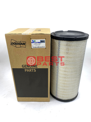 Excavator Engine Outer Air Filter 400401-00091 For Doosan