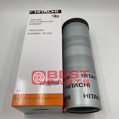 Hydraulic Oil Filter Element Excavator Ya00033064 For Hitachi Zx200-5g