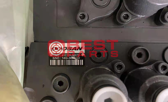 Excavator Parts Control Valve Assembly 410105-00077 410185-0008 For DOOSAN Wheel Excavator DX140W
