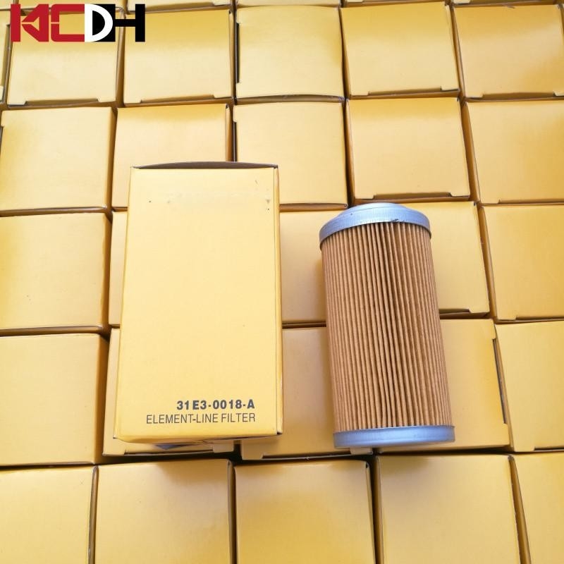 R215-7 R110-7 Excavator Parts Hydraulic Pilot Filter 31e3-0018-a