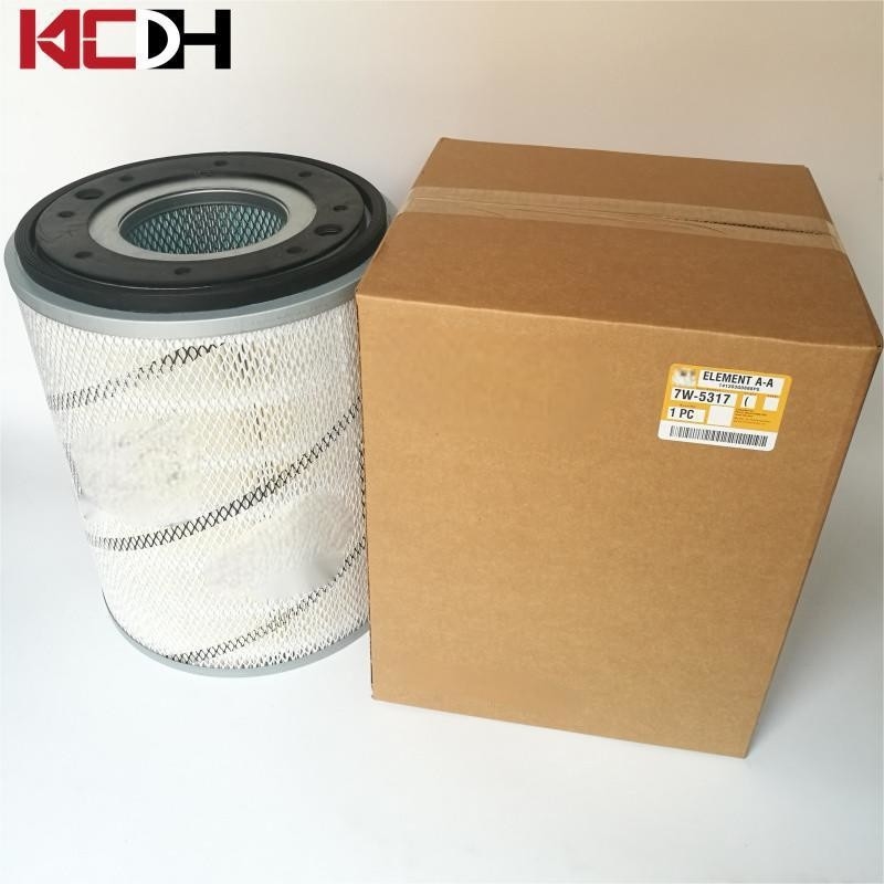 Excavator Engine Parts Air Filter Element 7W-5317