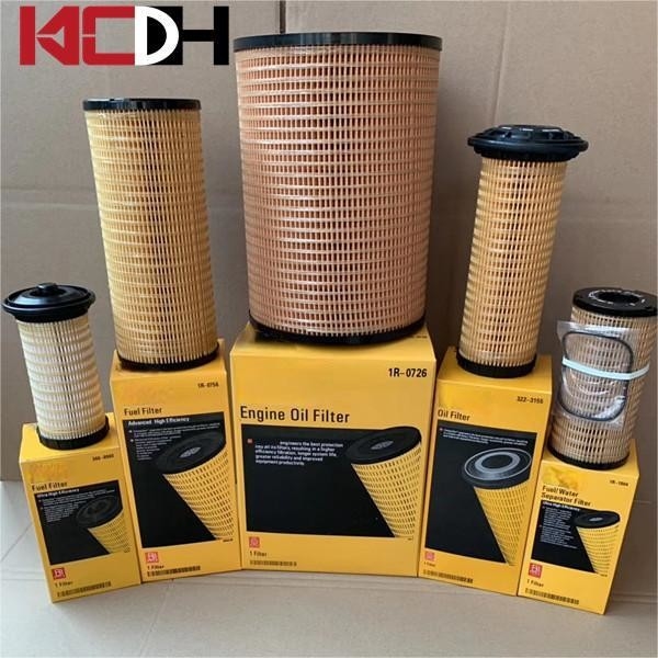 Excavator Engine Spare Parts Oil Filter Element 1r-0726