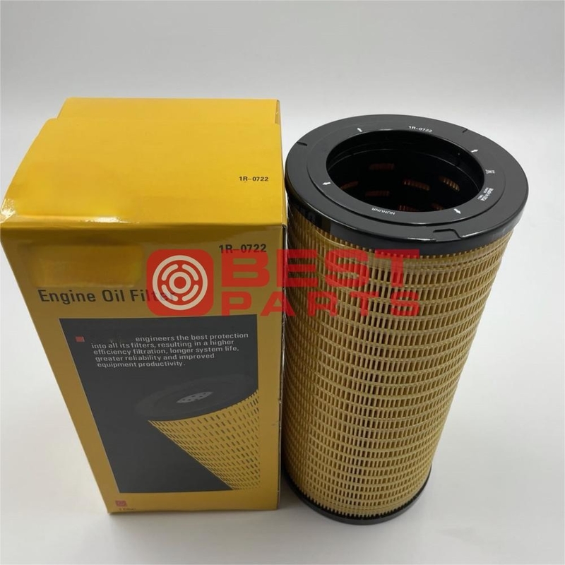 Construction Excavator Oil Filter Element 1R-0722 P555461 1R0722