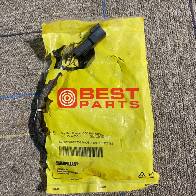 Excavator Spare Electric Parts Speed Sensor 193-2550 1932550 For pillar 120K 140K 160K