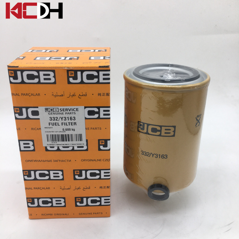 Jcb Excavator Parts Water Separation Fuel Filter Element 332/Y3163