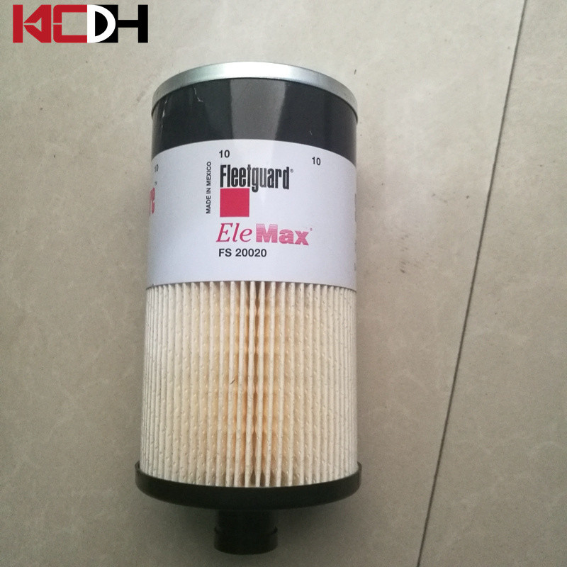 Excavator Engine Parts Fleetguard Diesel Filter Fuel Filter Fs20019 Fs20020