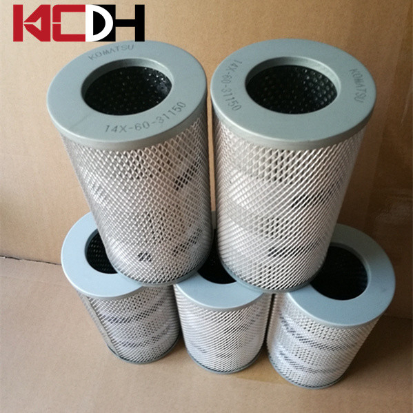 Komatsu PC118-8 130-8 Excavator Parts Hydraulic Return Oil Filter 14X-60-31150