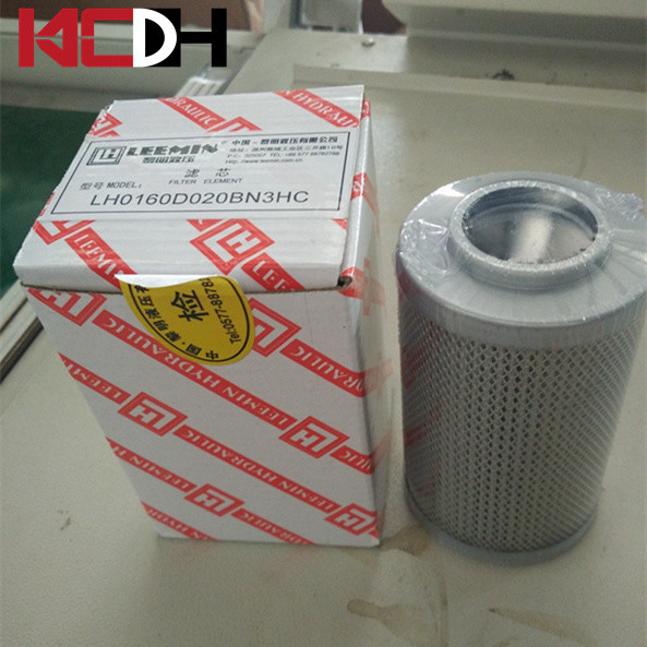 Excavator Loader Parts Leemin Hydraulic Oil Filter Element Lh0160d020bn3hc