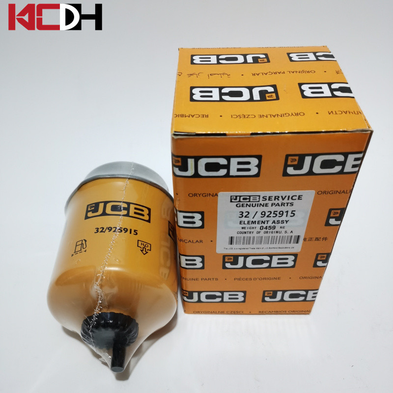 Excavator Spare Parts Fuel Water Separator Filter Element 32-925915 For JCB Engine Assembly