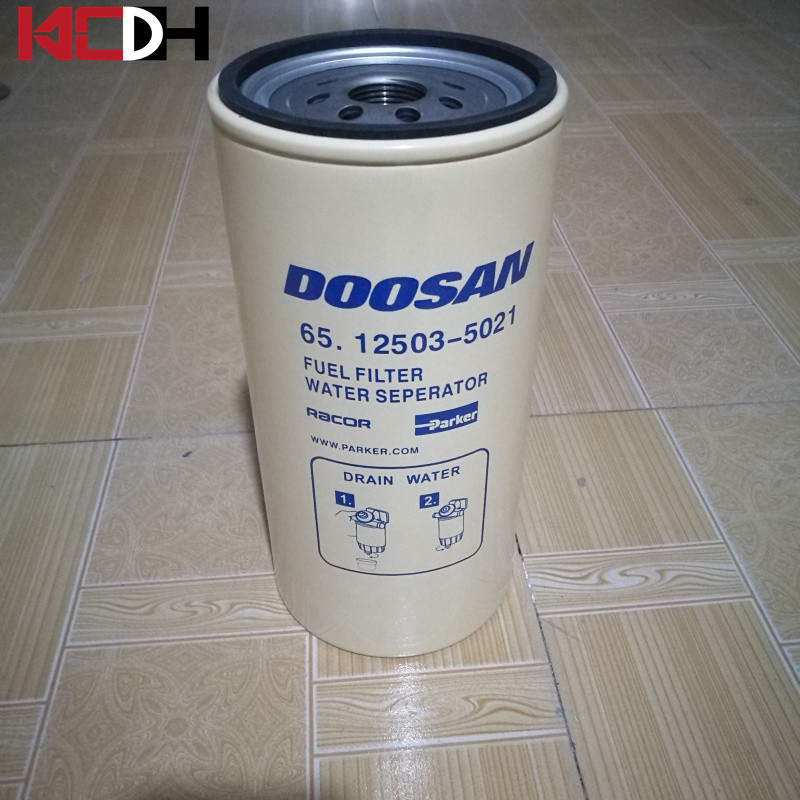 3.7 IN Doosan 65.12503-5021 Water Separator Filter
