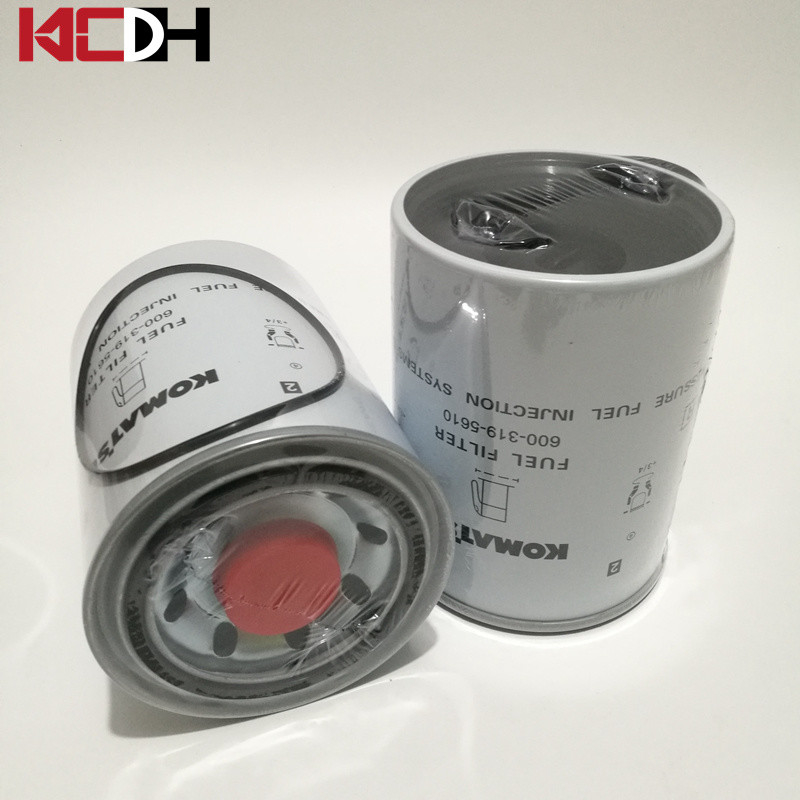 Komatsu Excavator Engine Spare Parts Diesel Filter Fuel Filter 600-319-5610