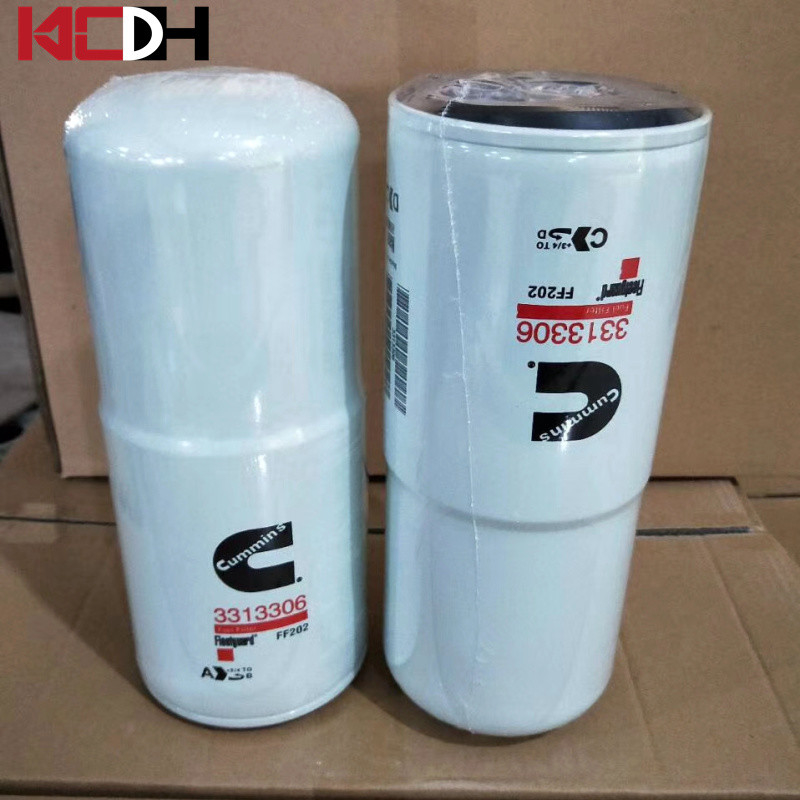 Cummins Excavator Engine Spare Parts Fuel Filter Element FF202 3313306