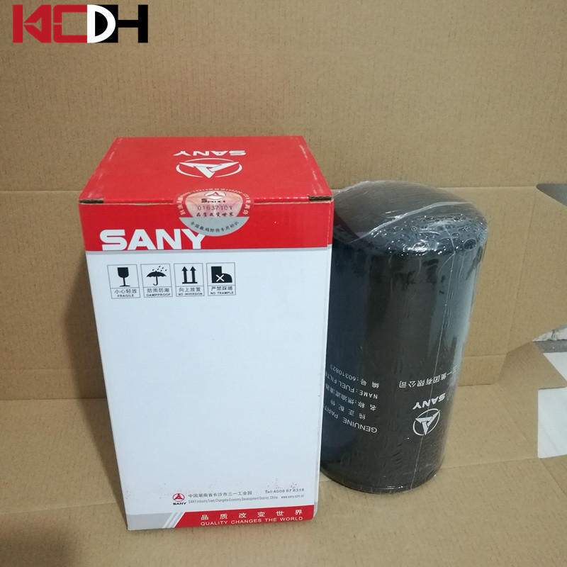 Sany Excavator Engine Parts Fuel Filter Diesel Filter Element 60310823