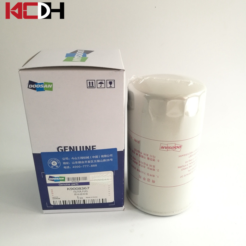 Doosan Excavator Engine Spare Parts Diesel Filter Fuel Filter K9008367
