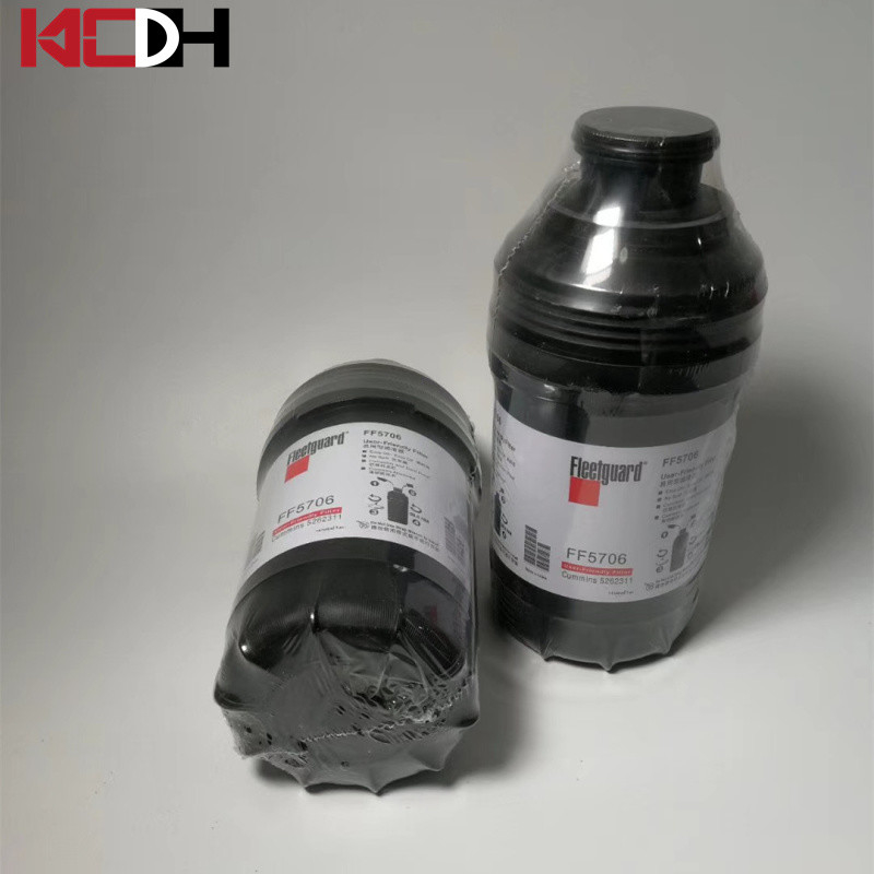 Spin On P555706 FF5706 Excavator Fuel Filter