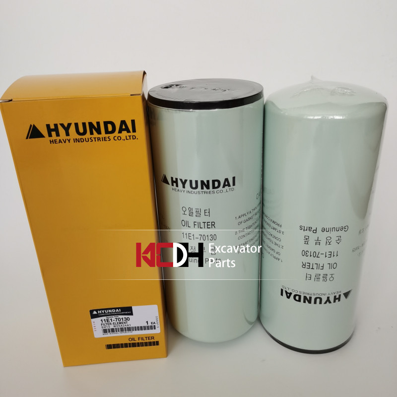 R290-7 R300-5 R305 R335-7 R450-5 11E1-70130 Excavator Oil Filter P553000
