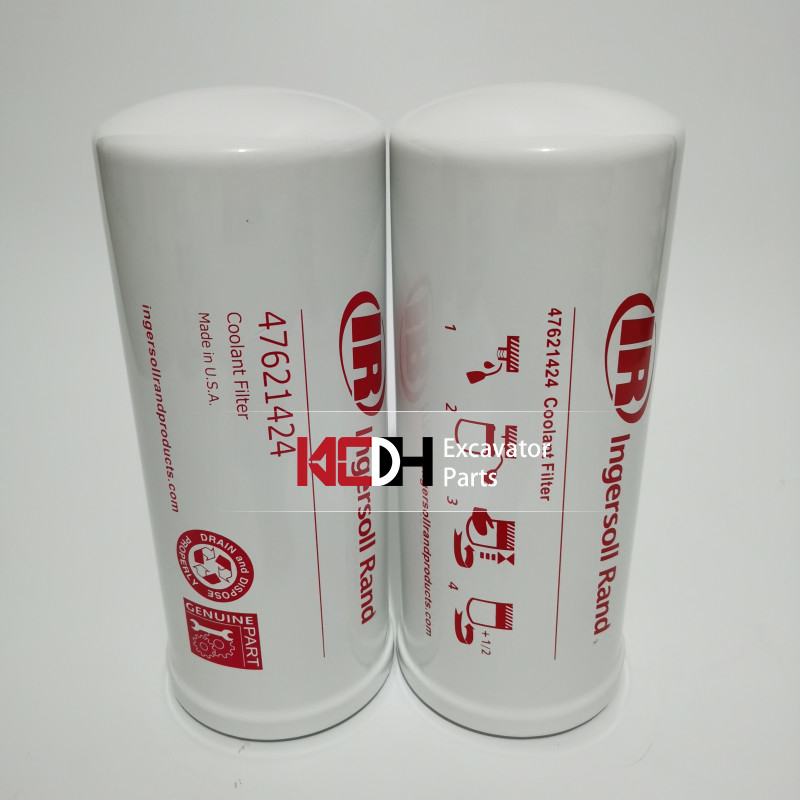 47621424 Coolant Oil Filter Element For Ingersoll Rand Excavator