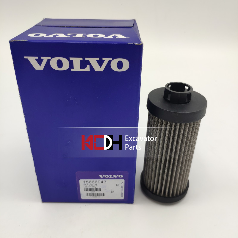 Excavator Engine Spare Parts Hydraulic Suction Filter 15666943 Element For 
