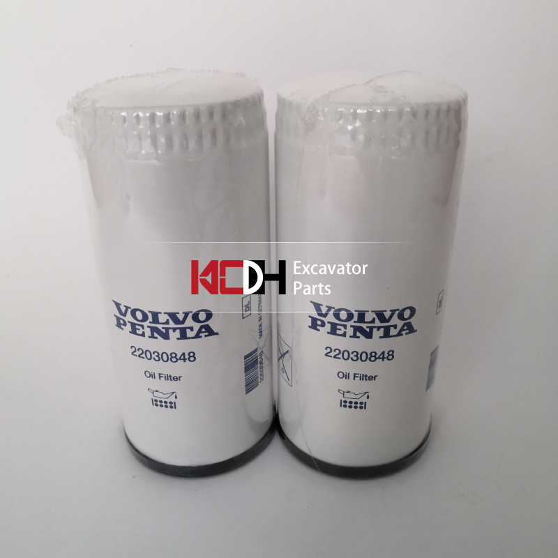 Orignal 22030848  Excavator Oil Filter Element