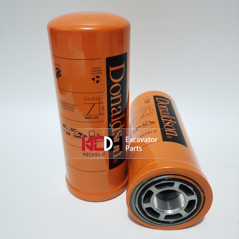 Excavator Engine Parts Hydraulic Oil Filter Element P164384 For Construction Machinery