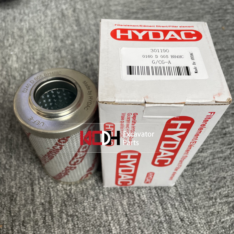 ISO9001 Excavator Hydraulic Filter Element 0160 D 005 BH4HC