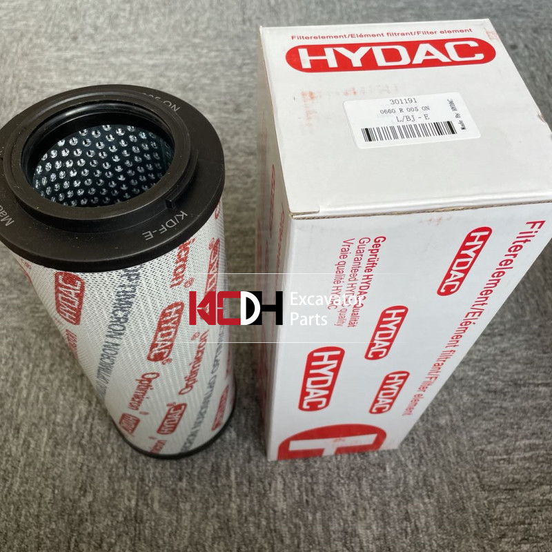 Excavator Engine Parts HYDAC Hydraulic Return Oil Filter Element 0660 R 005 ON