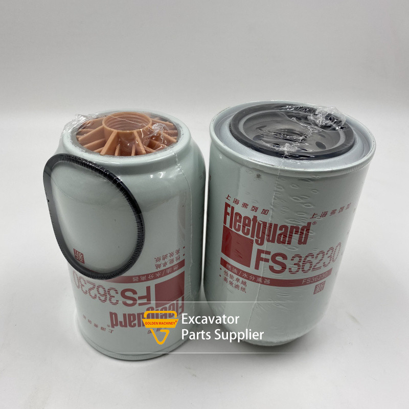 Excavator Diesel Fuel Filter Element FS26230 For Fleetguard Cummins
