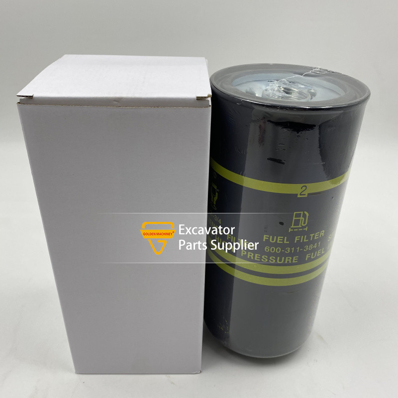 Excavator Engine Diesel Fuel Filter Element 600-311-3841 For Komatsu PC450 400-7