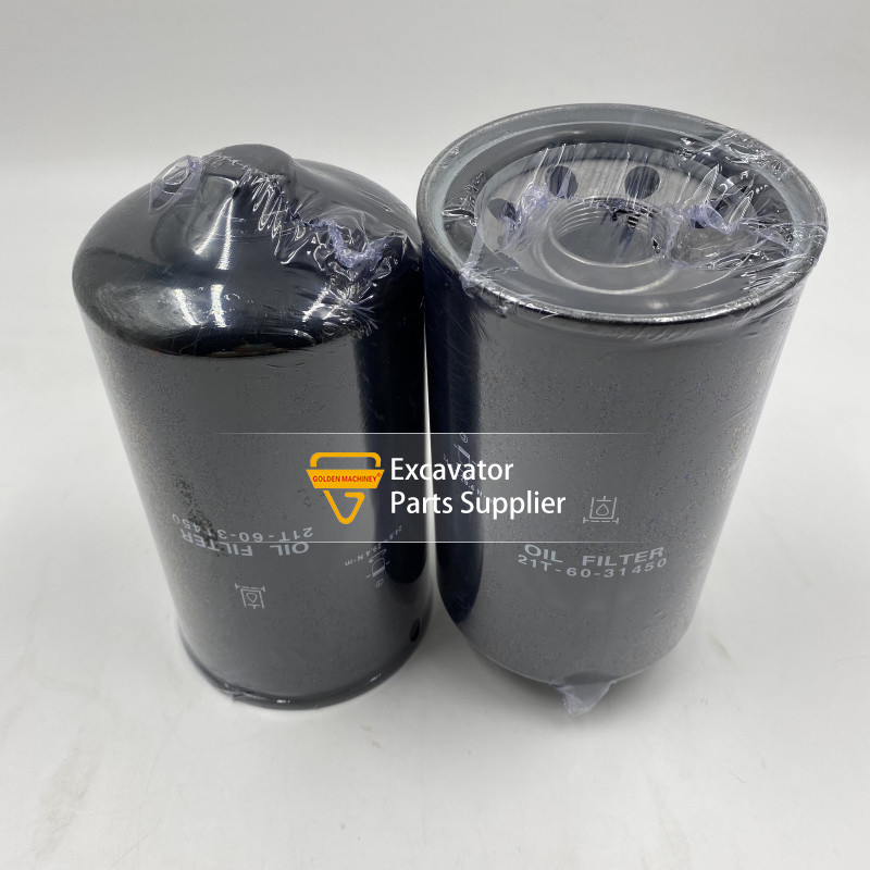21T-60-31450 Hydraulic Oil Return Filter Element Excavator Engine Parts