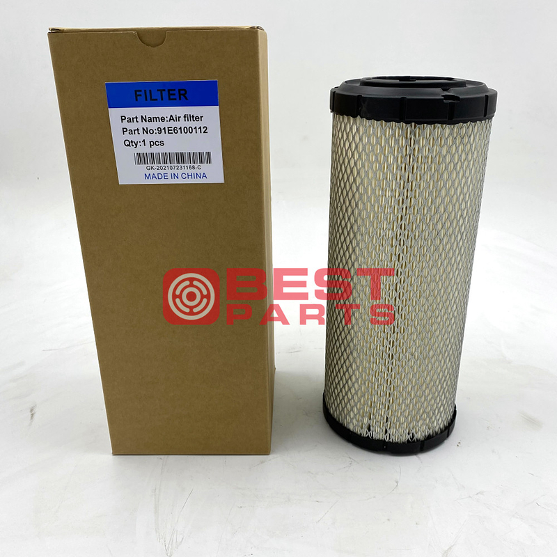 Excavator Engine Spare Parts Air Filter Element 91E6100112 P822768