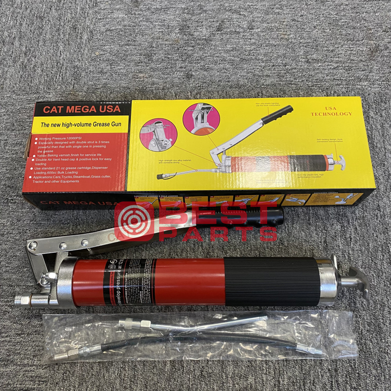 Construction Excavator Spare Parts Double Piston Grease Gun  600cc