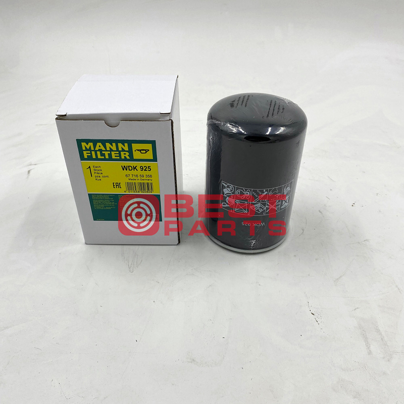 Excavator Engineering Machinery Parts Diesel Filter MANN Fuel Filter Element WDK925 For Trucks